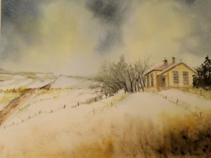 watercolour, Arches 140 lb. Cold Press, 8" x 10", private collection