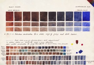 49 Burnt sienna +ultramarine