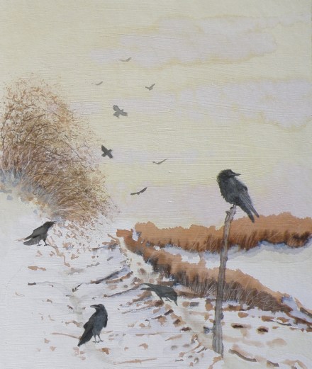 Waiting for Spring, 10 x 8, January 2019